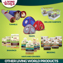 Living World - Millet Spray for Birds, Premium Treat for Budgies, Canaries, Finches, Cockatiels and Other Pet Birds