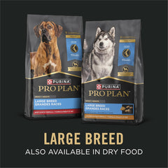 Purina Pro Plan Beef & Rice Chunks in Gravy Large Breed Dog 12 / 13 oz