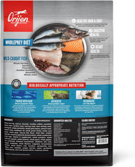 ORIJEN Six Fish Dry Cat Food, Grain Free Cat Food for All Life Stages, with WholePrey Ingredients