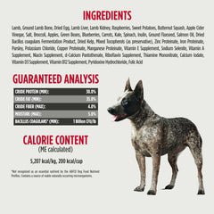 Nulo Freeze-Dried Raw Lamb Recipe with Raspberries Complete and Balanced Dry Dog Food Kibble