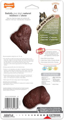 Nylabone Elk Bone Alternative Power Chew Toy for Dogs, Dog Toys for Aggressive Chewers, Venison Flavor, X-Large - 50+ lbs, 1 Count