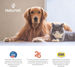 NaturVet – Digestive Enzymes for Dogs - Plus Probiotics & Prebiotics | Helps Support Diet Change & A Healthy Digestive Tract | for Dogs & Cats