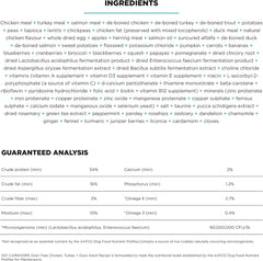 Go! Solutions Carnivore, Grain-Free, Protein Rich Dry Dog Food, Chicken, Turkey and Duck Adult Recipe