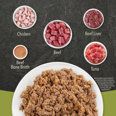 ACANA PREMIUM PATE Wet Cat Food, Beef, Chicken and Tuna Recipe in Bone Broth