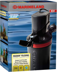 MarineLand Magnum Polishing Internal Canister Filter, For aquariums Up To 97 Gallons, 10.5 IN
