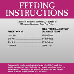 Annamaet Grain-Free Feline Formula Dry Cat Food, (Chicken & Fish), Bag