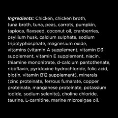 Go! Solutions Booster Weight Management, Grain-Free Wet Cat Food Topper, Minced Chicken and Tuna in Gravy, 2.5 oz Pouch (Pack of 12)