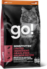 Go! Solutions Sensitivities Limited Ingredient, Grain-Free Dry Cat Food, Duck Recipe for Sensitive Stomach