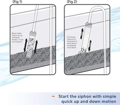 Aqueon Aquarium Siphon Vacuum Gravel Cleaner