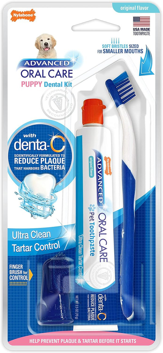 Nylabone Advanced Oral Care Puppy Dental Kit Puppy