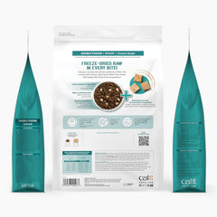 Catit Recipes Double Fusion Senior Chicken Recipe – High-Protein, Freeze-Dried Raw Meat, Nutrient-Dense for Healthy Senior Cats, Fresh Chicken, No Corn, Wheat, Soy, or by-Products