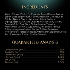 Sheba Perfect Portions Wet Cat Food Cuts in Gravy with Roasted Chicken Entree, 2.6 oz. Twin-Pack Trays (24 Count, 48 Servings)