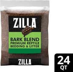 Zilla Bark Blend, Organic Fir Bark for Tropical and Forest Habitats, 24 Quarts