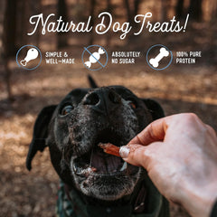 Beg & Barker Turkey Jerky Strips for Dogs - Dog Training Treats - Natural Dog Treats Made in The USA - Grain Free, Diabetic-Friendly, High Protein, Sugar-Free