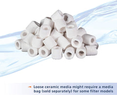 Aqueon® Filter Media Bio-Ceramic Ring 1 Lbs X 60 Count