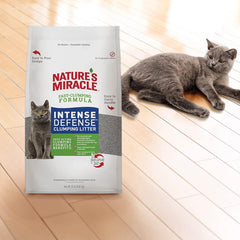 Nature's Miracle Intense Defense Odor Control Litter, 20 Pounds, Odor Control