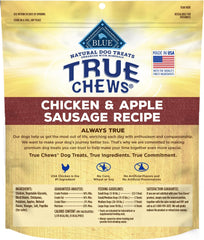 True Chews - Blue Buffalo True Chews Dog Treats, Made in the USA with Natural Ingredients, Chicken and Apple Sausage Recipe, 12-oz Bag