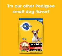 PEDIGREE Adult Small Dog Roasted Chicken, Rice & Vegetable Flavor Dry Dog Food