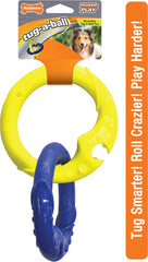 Nylabone Power Play Tug-a-Ball 2-in-1 Ball and Tug Toy, Play Toy for Dogs