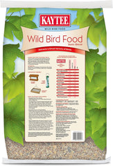 Kaytee Wild Bird Basic Blend Bird Seed Food For A Variety Of Wild Birds, 20 Pound