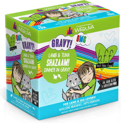 Weruva B.F.F. OMG - Best Feline Friend Oh My Gravy!, Shazaam! with Lamb & Tuna in Gravy Cat Food