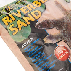 Exo Terra Riverbed Sand, 10-Pounds - Real Riverbed Sand with No Added Dyes or Chemicals
