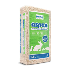 Americas Choice PETSPICK Aspen Soft Pet Bedding for Small Animals, 24L