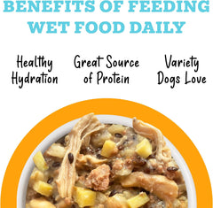 Weruva Awesome Shiny Wet Dog Food, Chicken & Brown Rice