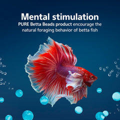 Aqueon PURE Betta Beads, Water Care for Unfiltered Aquariums, Maintains Clear Water and Helps Breakdown Organic Sludge