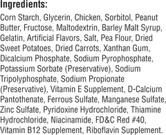 SmartBones SmartSticks With Real Peanut Butter Rawhide-Free Chews For Dogs