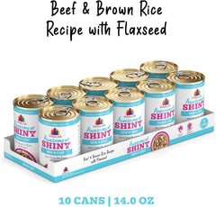 Weruva Awesome Shiny Wet Dog Food, Beef & Brown Rice