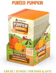 Weruva Pumpkin Patch Up! Pumpkin Puree Pet Food Supplement for Dogs & Cats (Pack of 12)
