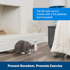 PetSafe Bolt Automatic, Interactive Laser Cat Toy - Adjustable Laser with Random Patterns