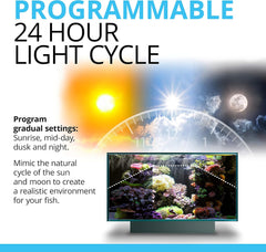 Fluval Sea Marine 3.0 LED Aquarium Lighting for Coral Growth, 22 Watts, 15-24 Inches
