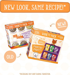 Weruva Cats in the Kitchen, Pantry Party Pouch Variety Pack in Gravy Cat Food