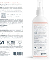Veterinary Formula Clinical Care Hot Spot & Itch Relief Medicated Spray – Easy to Use Spray for Dogs & Cats – Helps Alleviate Sensitive Skin, Scratching, and Licking of Coat (1 Pack)