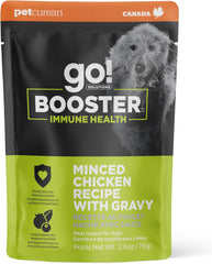 Go! Solutions Booster Immune Health, Grain-Free Wet Dog Food Topper