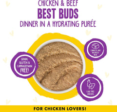 Weruva B.F.F. Play - Best Feline Friend Paté Lovers, Aw Yeah!, Chicken & Beef Best Buds with Chicken & Beef