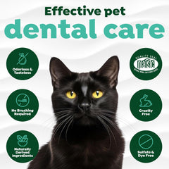 TropiClean Fresh Breath for Cats | Cat Dental Care and Teeth Cleaning | Breath Freshener | Water Additive for Cats |