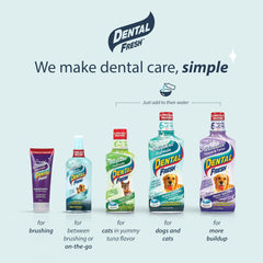 Dental Fresh Water Additive for Dogs, Original Formula, Dog Breath Freshener and Dog Teeth Cleaning for Dog Dental Care– Add to Water