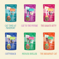 Weruva Cats in The Kitchen Slide N' Serve The Brat Pack Variety Cat Food Pouches