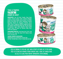Weruva Best Feline Friend (B.F.F.) Grain-Free Cat Food, Tuna & Pumpkin Valentine