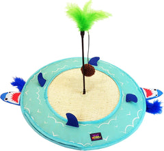 Cosmi Pet LLC 19006563: Toy Cat Desert Island Mat