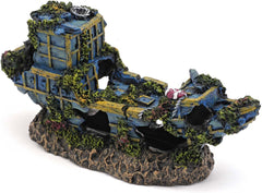 Penn-Plax RR930 Pirate Treasure Ship, Small