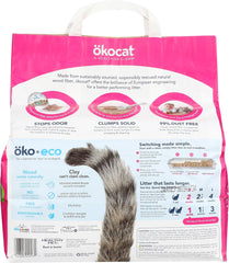 OKOCAT Super Soft Clumping Wood Cat Litter