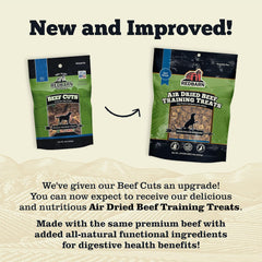 Redbarn Pet Products All-Natural Air Dried Beef Training Treats for Puppies & Dogs – Grain-Free Single Protein Rewards Made in USA for Small, Medium, & Large Breeds