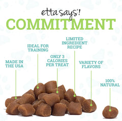 etta says! Training Treats - All Natural Cheese Soft Treats for Dogs - Made in The USA