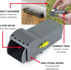 Victor Live Catch Humane Mouse Trap M007, 1 Ea