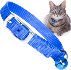 Safe Cat Coastal Pet Sassy Snag-Proof Nylon Cat Safety Collar Blue