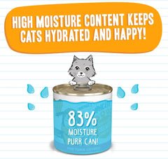 Weruva Best Feline Friend (B.F.F.) Grain-Free Cat Food, Tuna & Salmon Soulmates